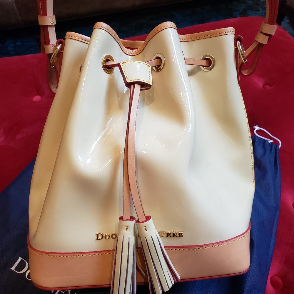 Dooney & Bourke Patent Leather Bucket Bag